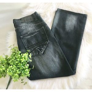 Express Rocco Slim Fit Boot Cut Jeans